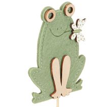 položky Ozdobné zátky Felt Frog – Pružinové zátky na květiny a aranžmá 10 cm 12 ks