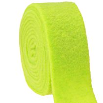 položky Plstěná stuha zelená 7,5cm 5m