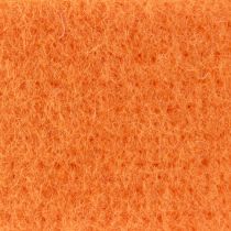 položky Plstěná stuha oranžová 7,5cm 5m