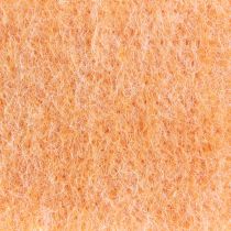 položky Plstěná stuha oranžová 7,5cm 5m
