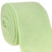položky Plstěná páska hrncová páska světle zelená 15cm 5m