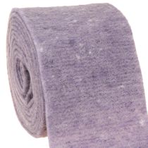 položky Plstěná stuha lila 15cm 5m