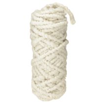 položky Filcový šňůrový fleece Mirabell 25m bílý