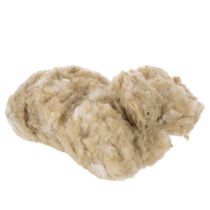 položky Přírodní béžová ovčí vlna, volná, na tvoření a zdobení, 250 g