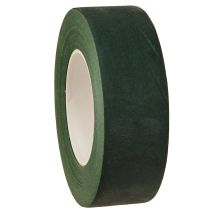 položky Květinová páska květinová stuha balicí páska zelená 25mm 6 ks
