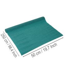položky Krepový papír pro květinářství, modrý, role 50x250cm