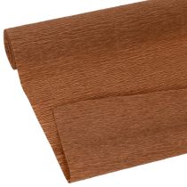 položky Krepový papír pro květinářství, hnědý, role o šířce 50 cm