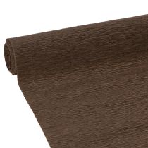 položky Krepový papír pro květináře, hnědá role, 50x250cm, dekorační