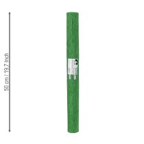 položky Krepový papír pro květinářství zelený 50x250cm