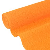položky Květinářství krepový papír světle oranžový 50x250cm