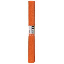 položky Krepový papír pro květinářství, oranžová role, 50x250cm