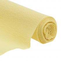 položky Květinářství krepový papír pastelově žlutý 50x250cm