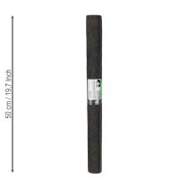 položky Krepový papír pro květinářství černý 50x250cm