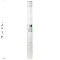 položky Krepový papír pro květinářství stříbrný 50x250cm