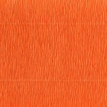 položky Květinový krep oranžový Š10cm gramáž 128g/m2 L250cm 2ks