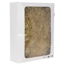 položky Andělské vlasy s květinovým efektem, pozlátko zlaté, 200g