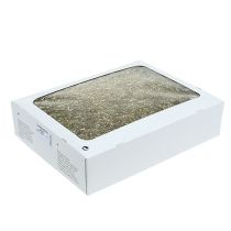 položky Květina do vlasů pozlátko zlato-stříbrná 200g