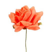 položky Pěnová růže Ø 10cm Oranžová 8ks