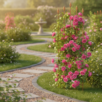 položky Trellis s motivem srdce, lezecká pomůcka v romantickém stylu pro zahradní cesty nebo terasy, 101 cm