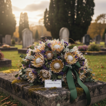 položky Compacta Rosette Proteen Green Frosted Ø4-5,5cm 20 ks