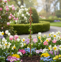 položky Zahradní mřížoví pro zahradní dekoraci s dekorativním prvkem 115 cm