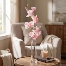 položky Orchidej Phalaenopsis umělá 6 květů růžová 70cm