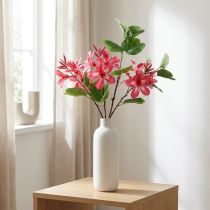 položky Umělá větev orchideje Bauhinia Pink umělá rostlina 62cm