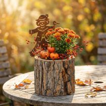 položky Dřevěný květináč Scarecrow Rez V24,5 cm