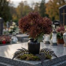 položky Umělý jehelníček Protea Leucospermum fialový 30cm 6 ks
