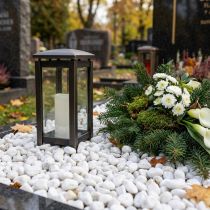 položky Deco oblázky do sítě bílé 1cm - 2,5cm 1kg