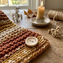 položky Řemeslné potřeby knoflík dřevěný knoflík s nápisem Ø2cm přírodní 220 ks
