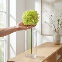položky Allium zelený květ umělá okrasná cibule Ø18cm 90cm