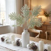 položky Dekorativní větvička mimóza green frost efekt 63cm