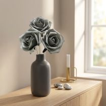 položky Pěna Rose Grey Ø15cm 4 ks
