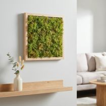 položky Podložka z umělého mechu – ideální pro mechový obrázek světle zelený 25×25cm