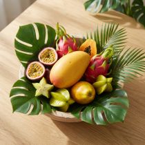 položky Umělé mango jako exotické dekorativní ovoce do domácnosti