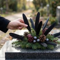 položky Černé peří Dekorativní Husí peří Černé 11-14cm 180 ks