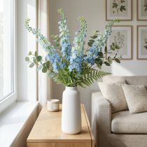 položky Umělý Larkspur Modrý Umělý květ Delphinium 130cm