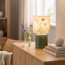 položky LED stolní lampa s květinovým vzorem pro stylové osvětlení obývacího pokoje, 23 cm