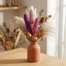 položky Luffa na špejli velká růžová, Erika 8cm - 30cm 25 ks