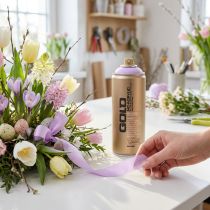 položky Barva ve spreji růžová barva ve spreji akrylová Montana Gold Crocus 400ml