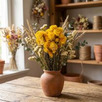 položky Sušený žlutý smileník (Helichrysum), kytice sušených květů, 100g
