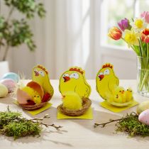 položky Žinylková kuřátka v Nest Mix Ø 5,5 cm 3ks