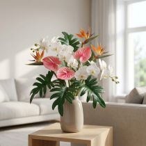 položky List filodendron 31cm zelený 12 ks