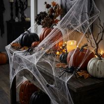 položky Halloweenská dekorace pavučina 70×100cm 150g