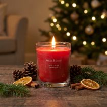 položky Vonná svíčka ve skle vonná svíčka Christmas Apple Spice V8cm