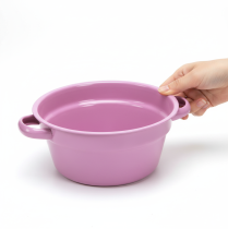 položky Kovová dekorativní miska, 4 jarní barvy, Ø17cm, 4 kusy