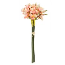 položky Dekorativní kvetoucí větvička peruánské lilie pro nadčasové aranžmá, 33 cm, 6 kusů