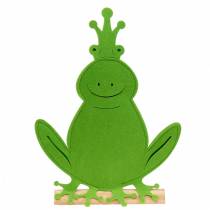 položky Frog King Felt Wood Green 35cm x 46cm Dekorace do výlohy