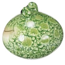 položky Dekorativní figurka žáby pro hravou dekoraci domu a zahrady, zelená, 11 cm, 2 kusy